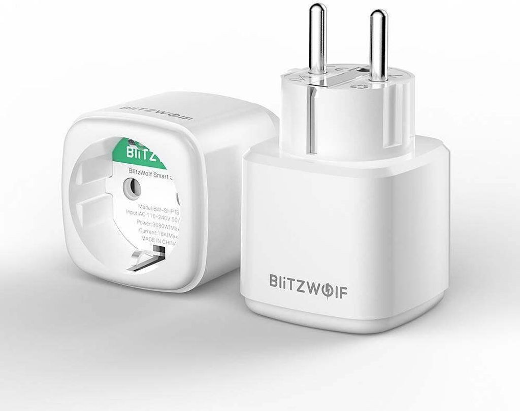 BlitzWolf BW-SHP15 Smart Socket, Intelligente Steckdose, Produktbild 