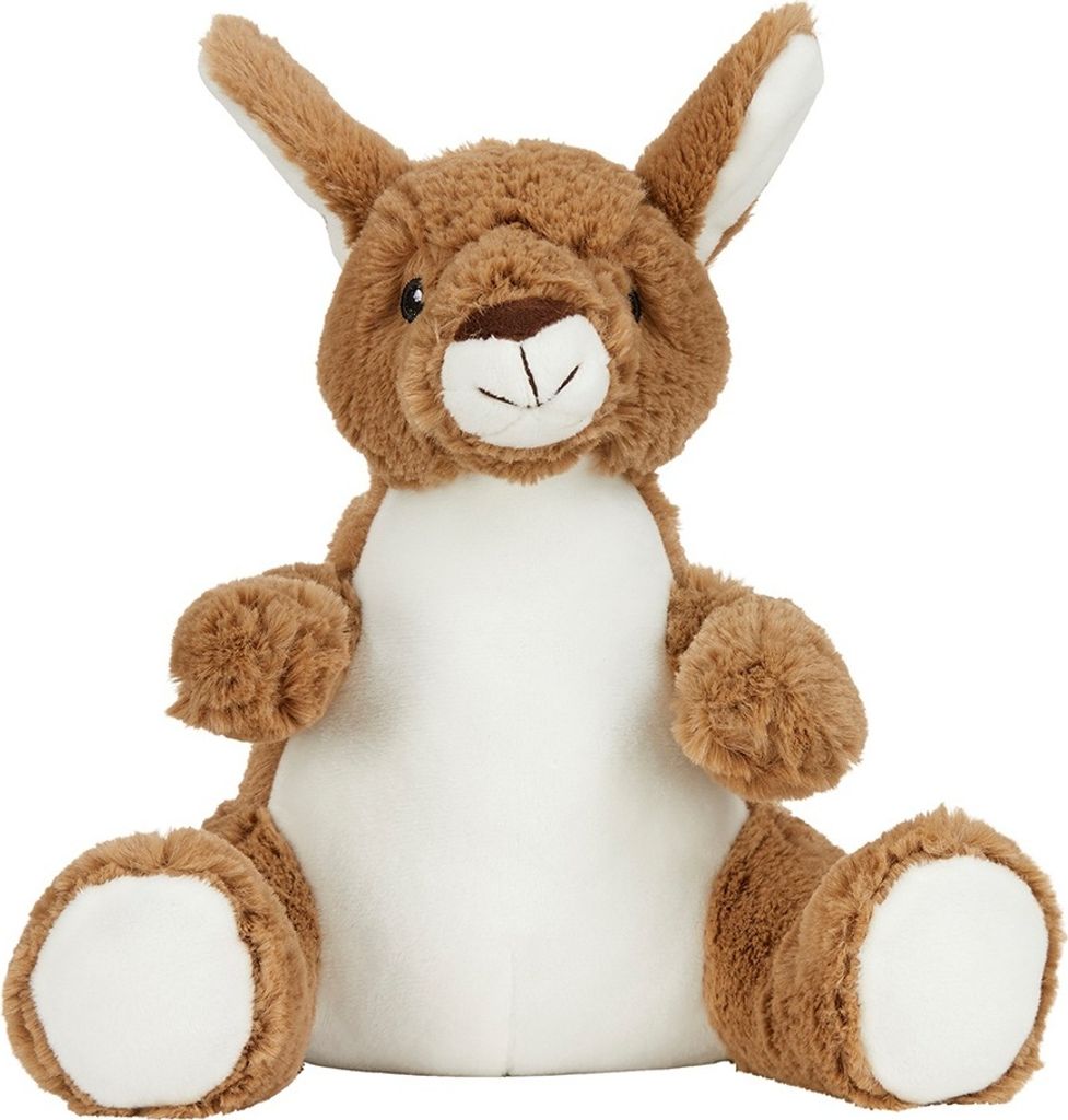 Mumbles - Teddybär, Kängeruh PC4600 (Einheitsgröße) (Braun/Weiß)