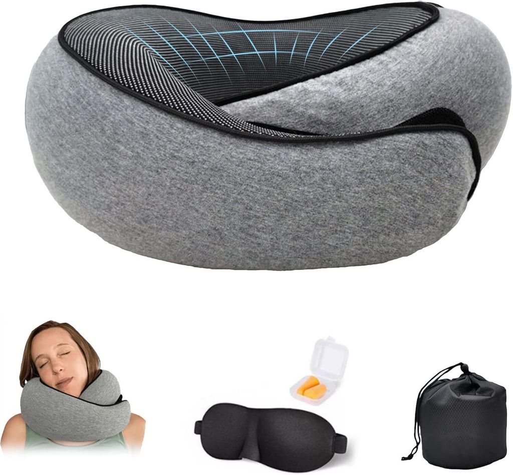 Nappy Reisekissen Dreamjoy, Nackenkissen Flugzeug Nappy, Produktbild