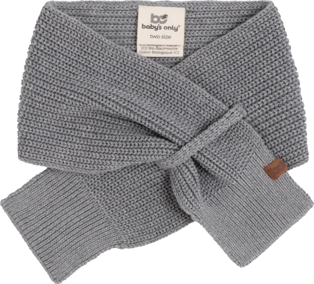 Baby's Only Schal Soul - Grau - 6-12 Monate - 100% Baumwolle