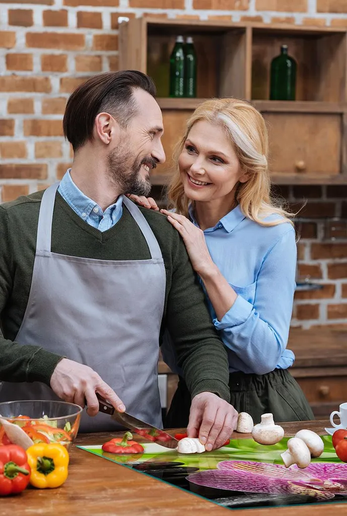 Coprifornelli 70x52 Vetro Orchidea - Proteggi la Cucina con Allegria - 7