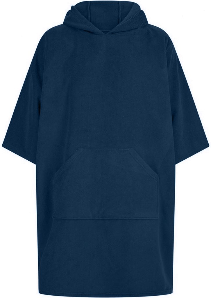 Towel City - Poncho für Herren/Damen Uni PC5030 (Einheitsgröße) (Marineblau)