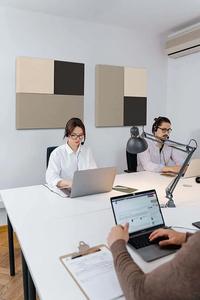 Mousse acoustique de studio en dalles isolantes pour traitement sonore