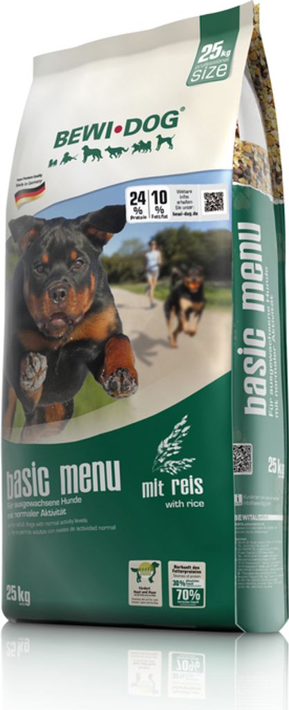 BEWI-DOG Basic Menu, Größe:25 kg Produktbild 
