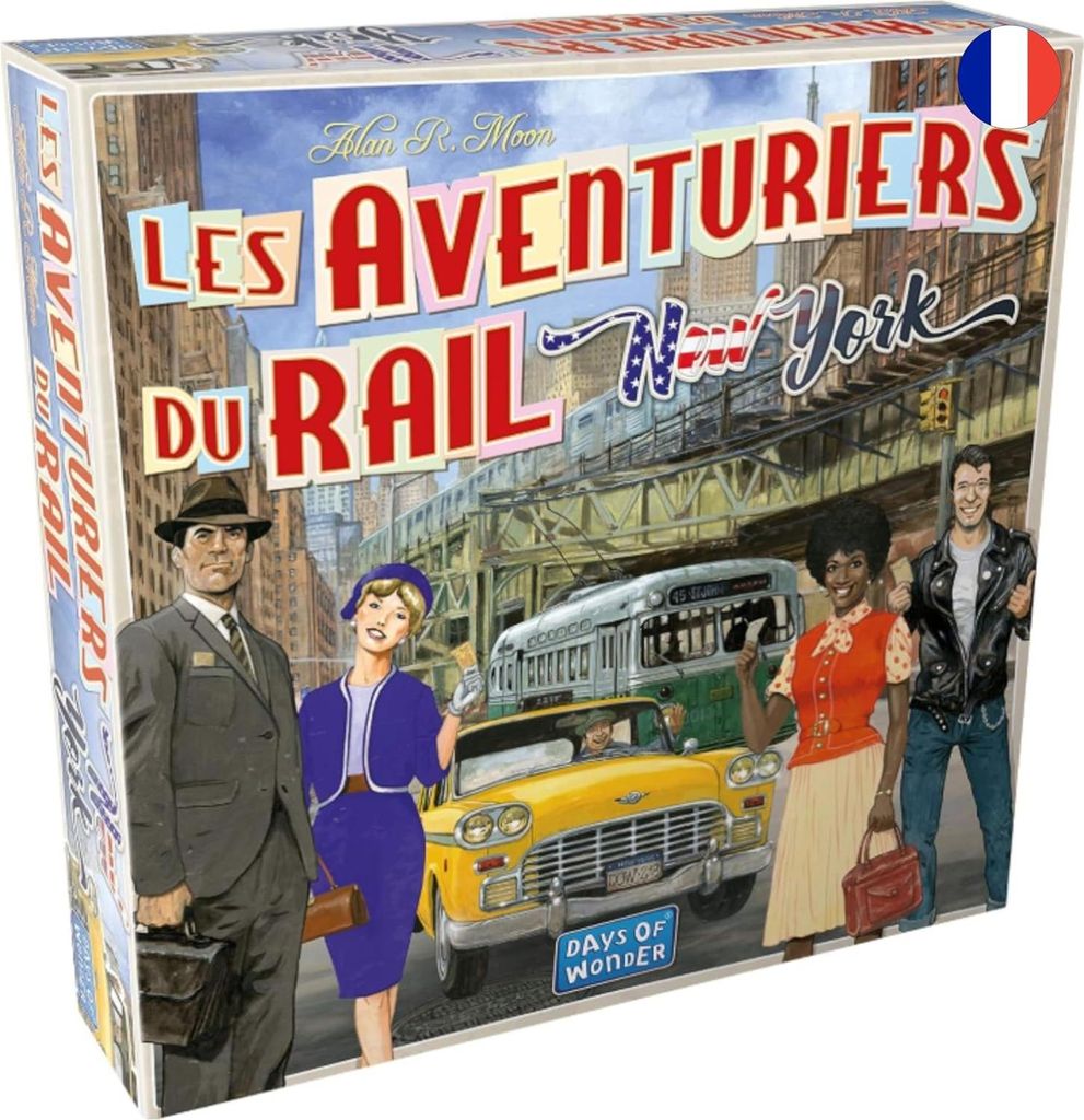 Juego de Mesa Die Abenteurer der Schiene - New York (DE)