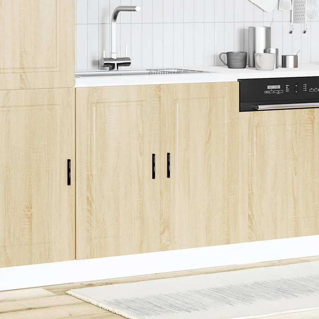 Mobile Sottolavello 80 cm Rovere Sonoma Porto | Design Ottimizzato - 3