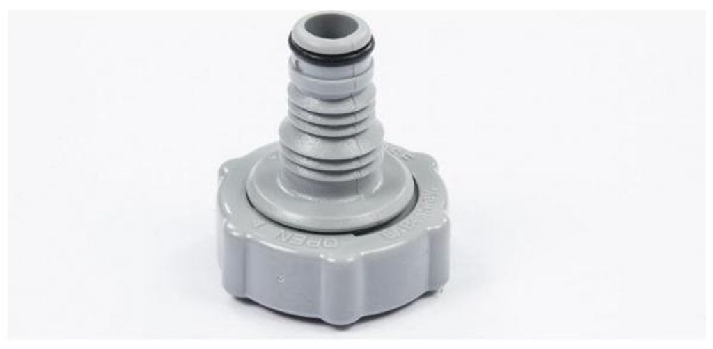 Bestway® Pièce détachée Adaptateur de tuyau de jardin (gris Image du produit 