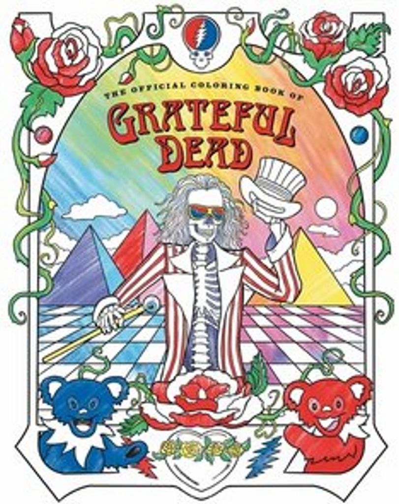 The Official Coloring Book of Grateful Dead