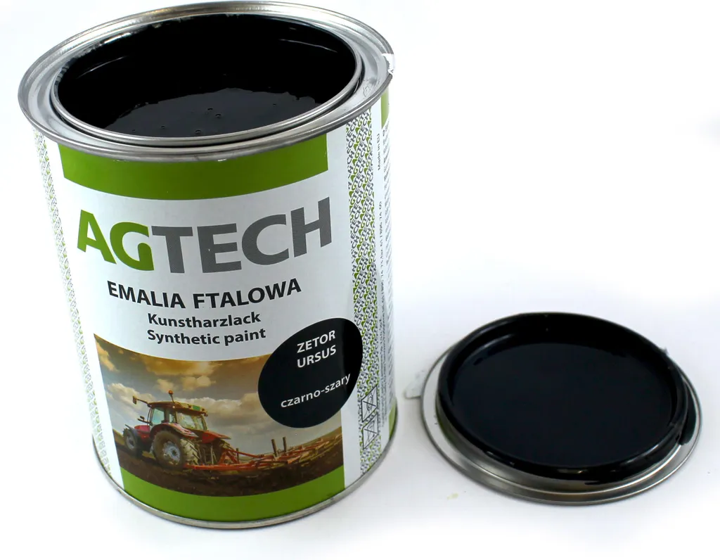 Anti-Corrosion Tracteur : Laque Gris Noir Ursus Zetor Nopolux 0,8L