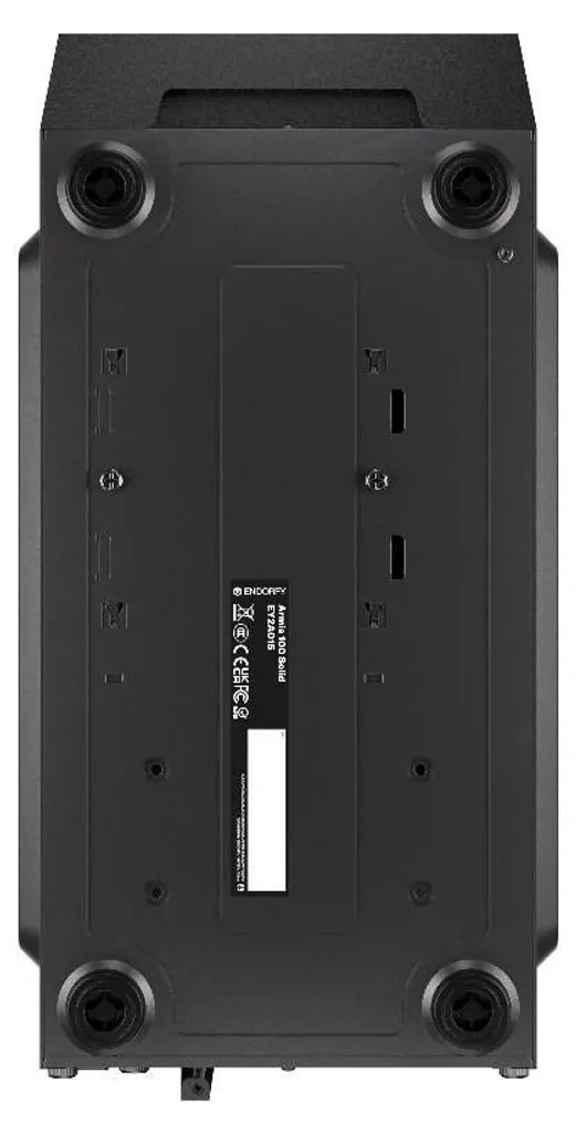 Boîtier PC Bureautique ENDORFY Armis 100 Solid Noir - Idéal Travail - 19