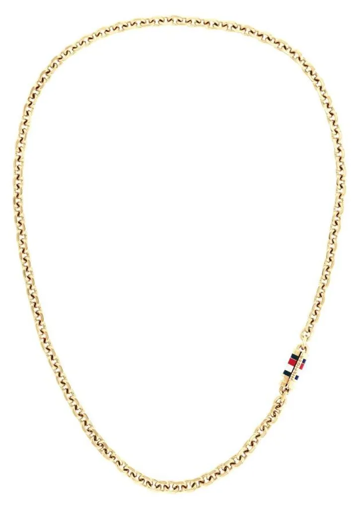 Collier Bruce Chain plaqué or 2790651 - Accessoire tenue de soirée
