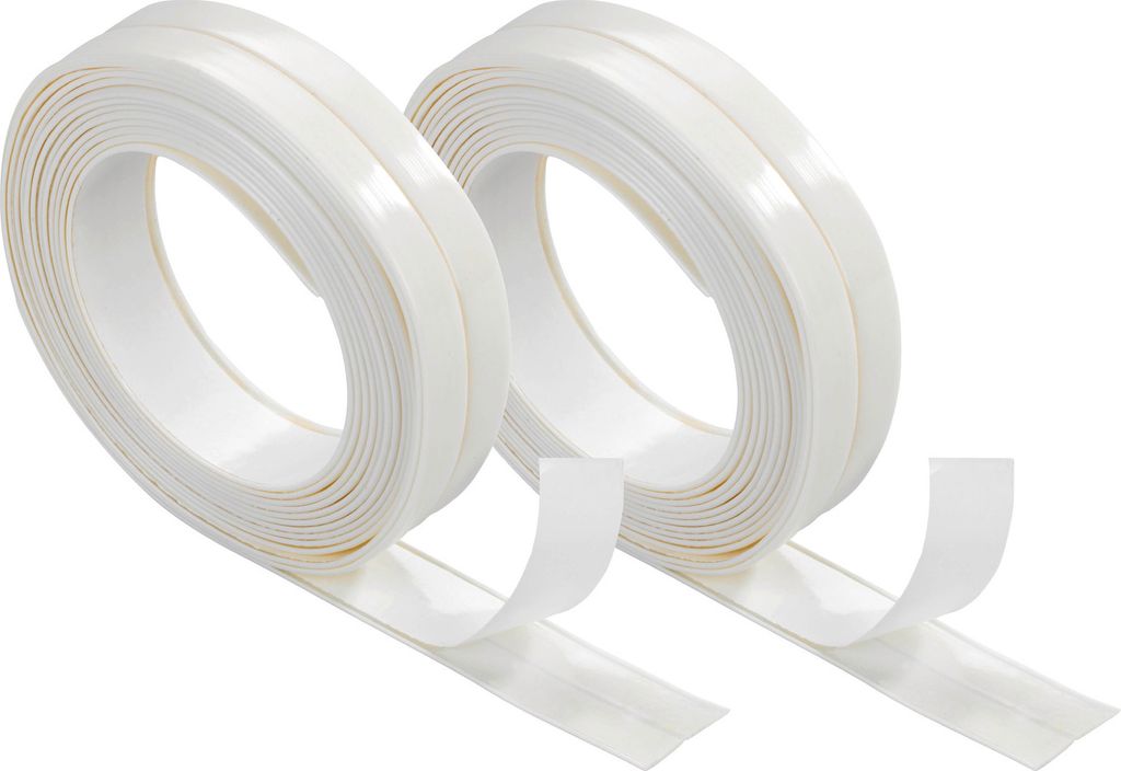 WENKO Abdichtband knickbar Transparent, 2er Set, jeweils Produktbild 