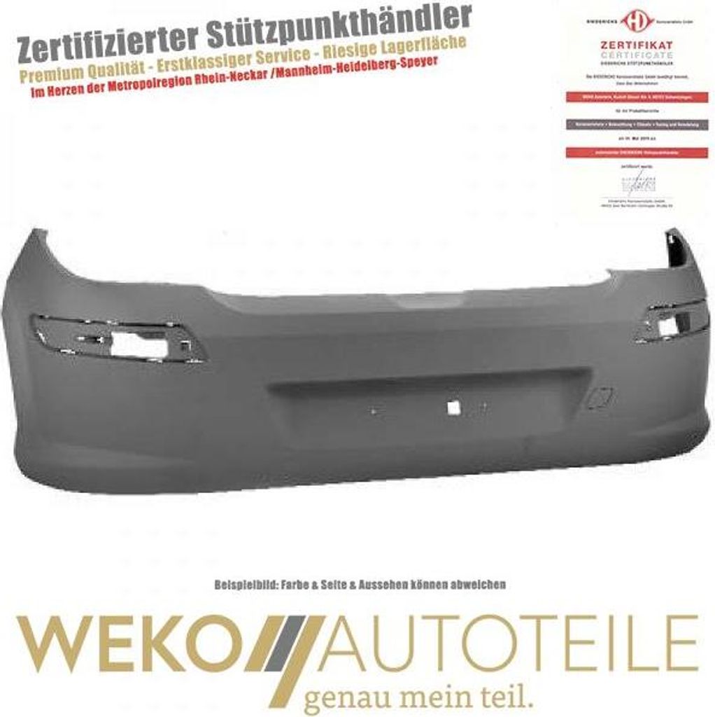 Stoßstange hinten DIEDERICHS 4235055 für PEUGEOT