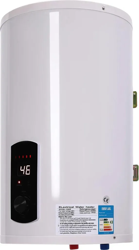 Chauffe-eau vertical pour cuisine et salle de bains - 30L Compact 2000W