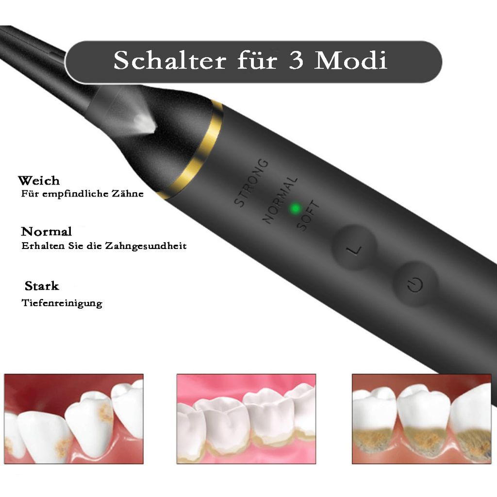 Ultraschall Zahnsteinentferner, Zahnreiniger, Produktbild 2