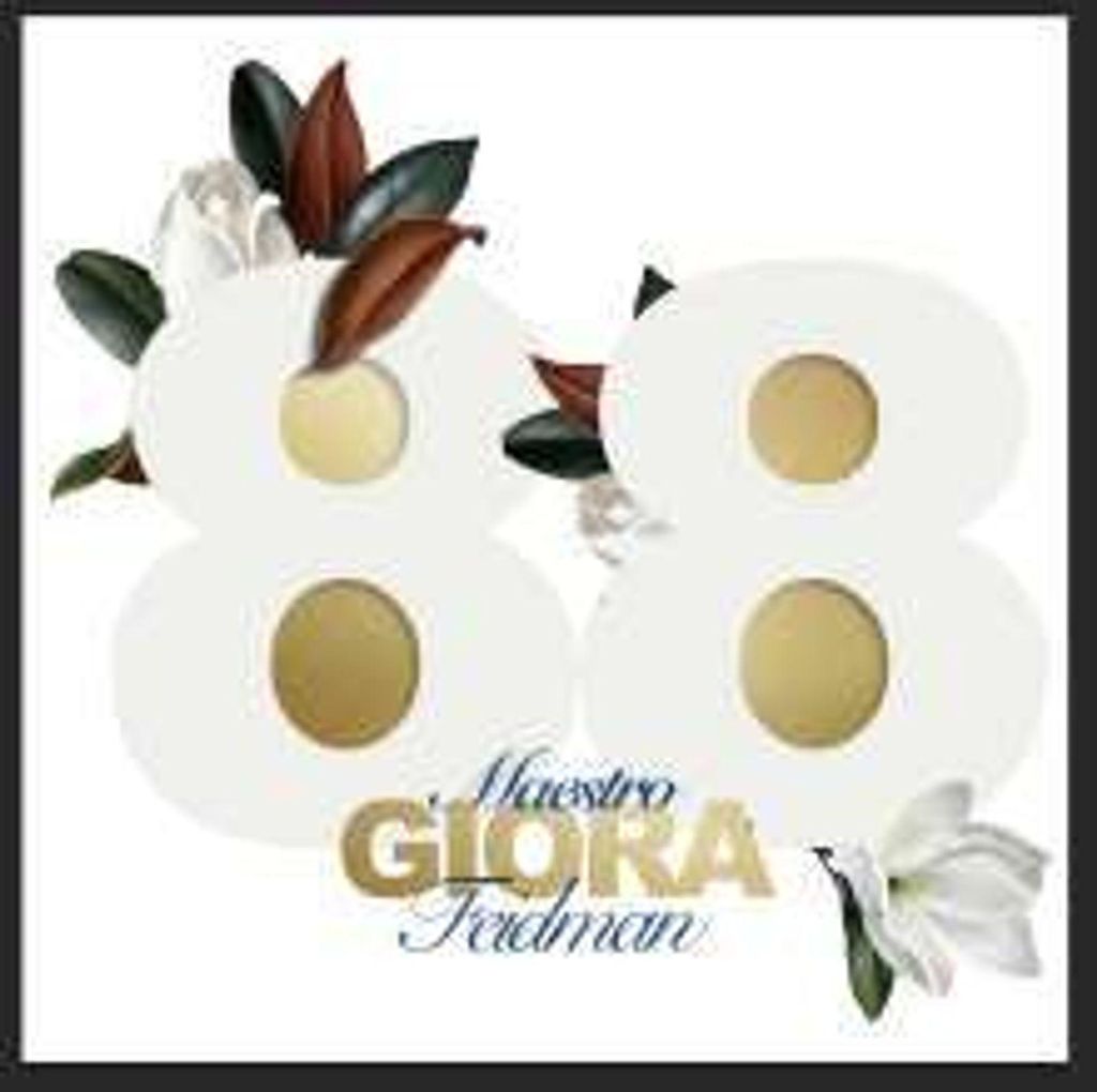 Giora Feidman: Maestro Giora Feidman eighty-eight (Limited Edition) (Blue Vinyl) (nummerierte und handsignierte Sonderauflage)
