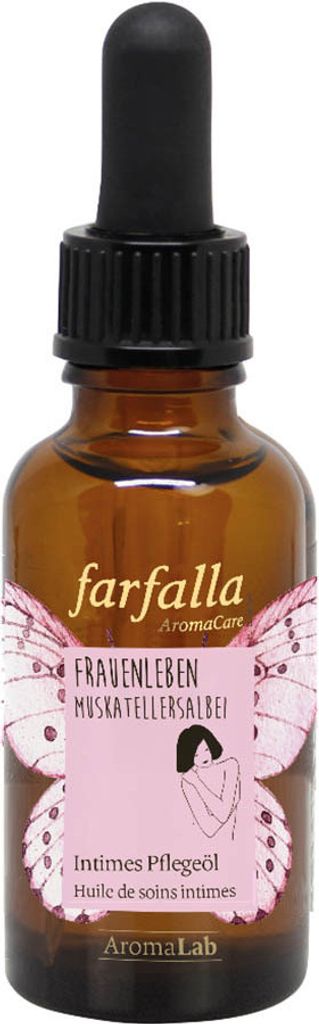 Farfalla Frauenleben, Muskatellersalbei, Intimes Pflegeöl Produktbild 