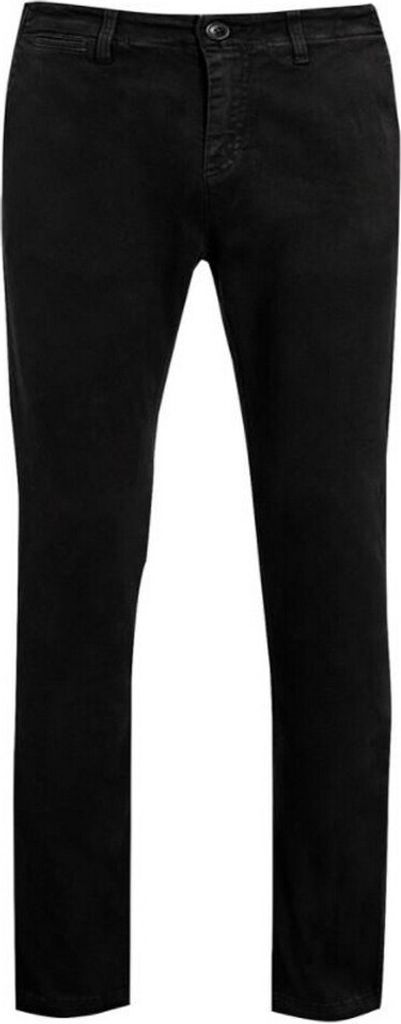 SOLS Herren Jules Chino-Hose PC2576 (W30) (Schwarz)