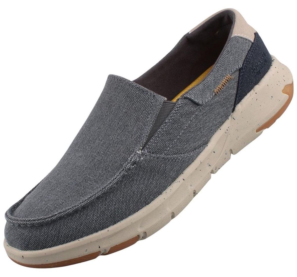 Dockers by Gerli Herren Slipper Blau/meliert