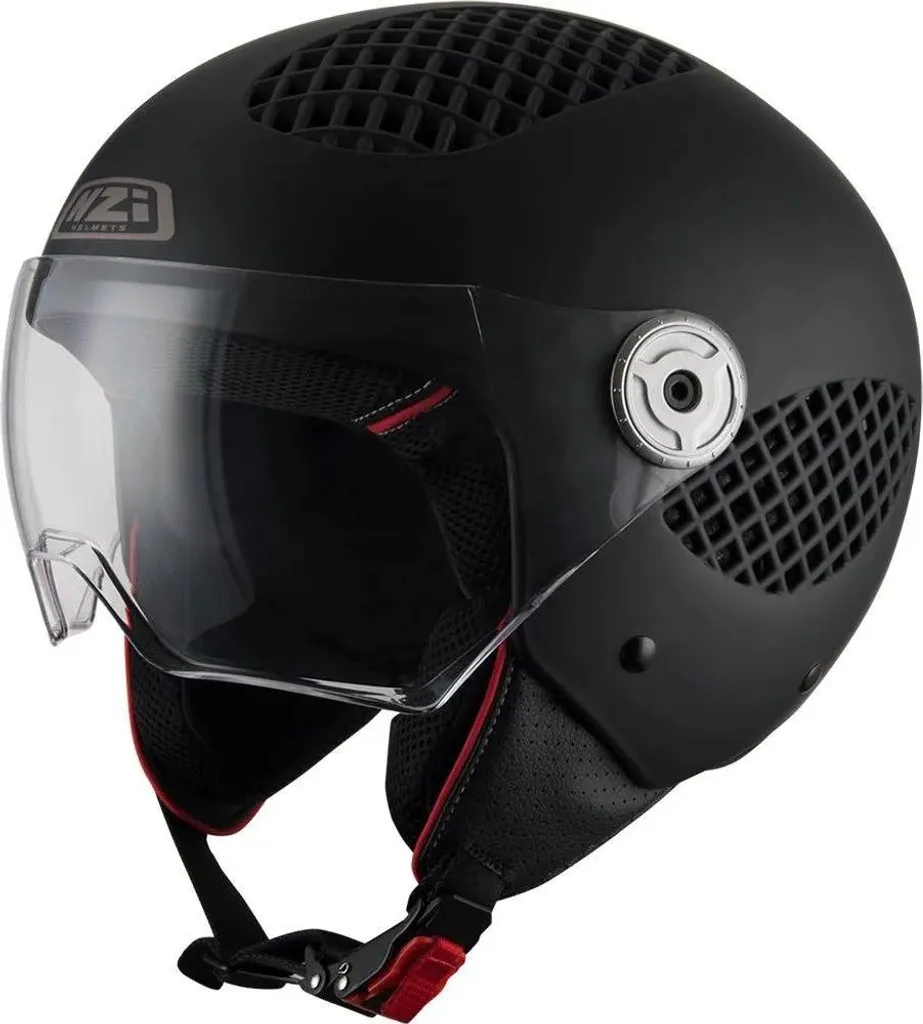 Casque NZI B-Cool 3 Noir M - Casque léger avec écran anti-rayures long