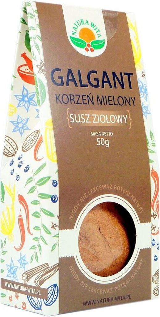 NATURA-WITA Galgantwurzel gemahlen 50g