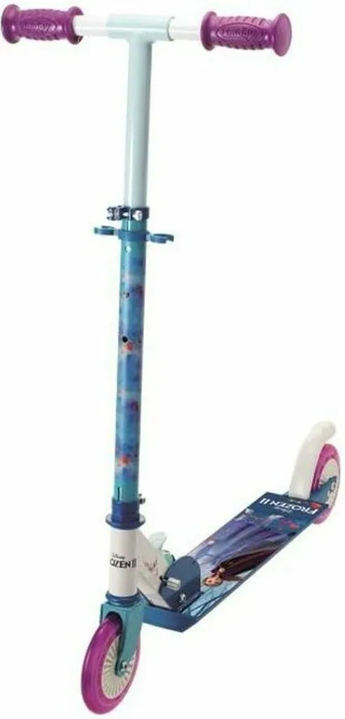 Trottinette Smoby Frozen 2 : Glisse sécurisée pour débutants Disney