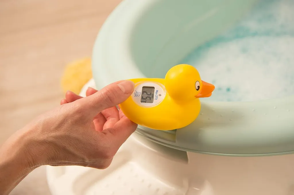 Canard de bain Rotho avec alerte de température et écran digital rapide