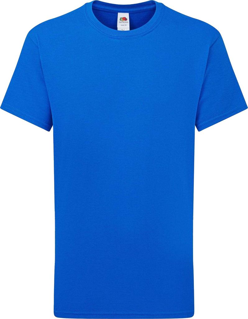 Fruit of the Loom - "Iconic 195" T-Shirt für Kinder BC7332 (104) (Königsblau)