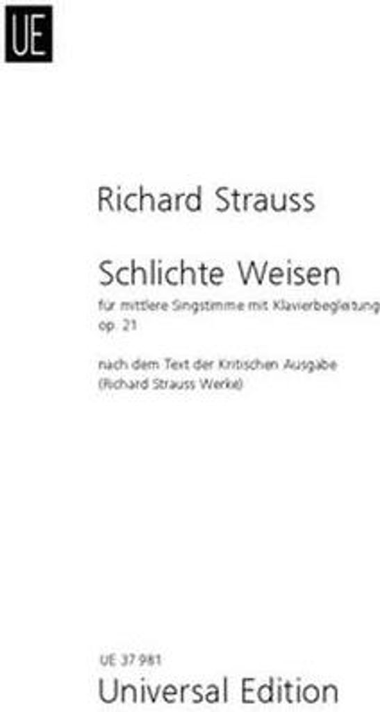 Schlichte Weisen
