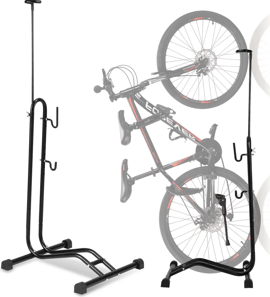 Rangement vélo intérieur pratique pour roue avant et arrière 27,5"