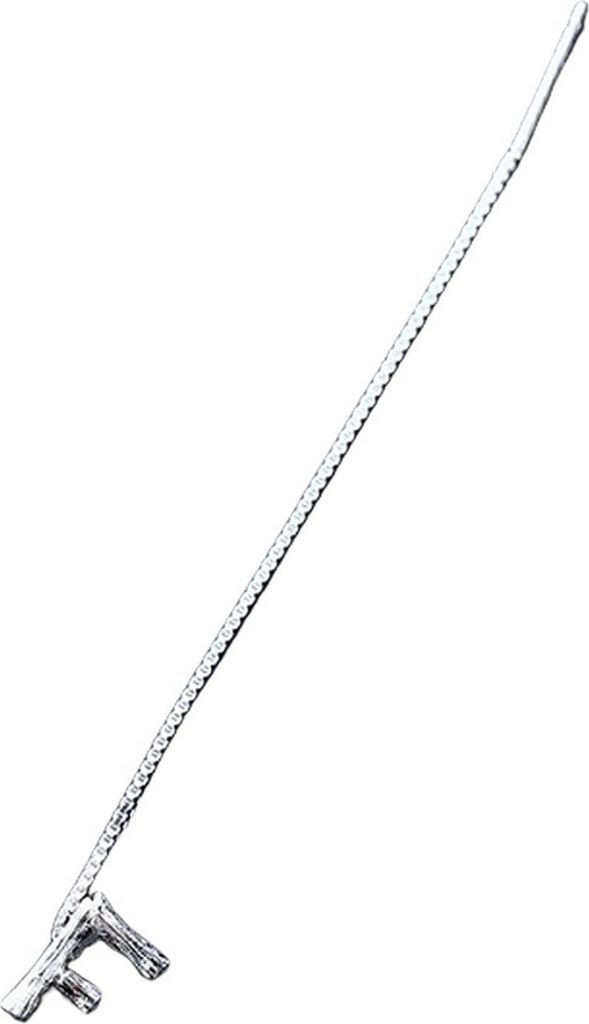 1 Stück baumelnder Ohrring, silberfarben, 26 englische Buchstaben, lange Quaste, Linie, Kette, eleganter Stil, Ohrschmuck, Kupferschmuck, Damen, b...