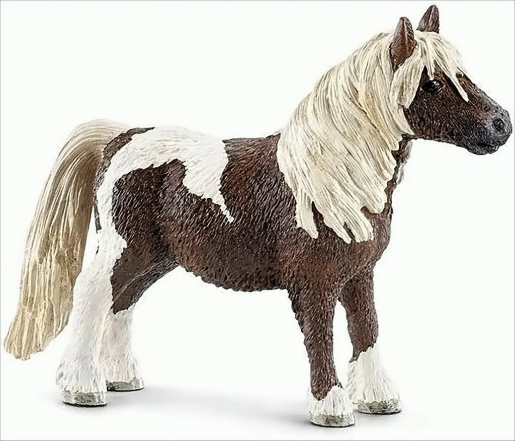Poney Shetland hongre Schleich - Jouet durable contre l'ennui des petits