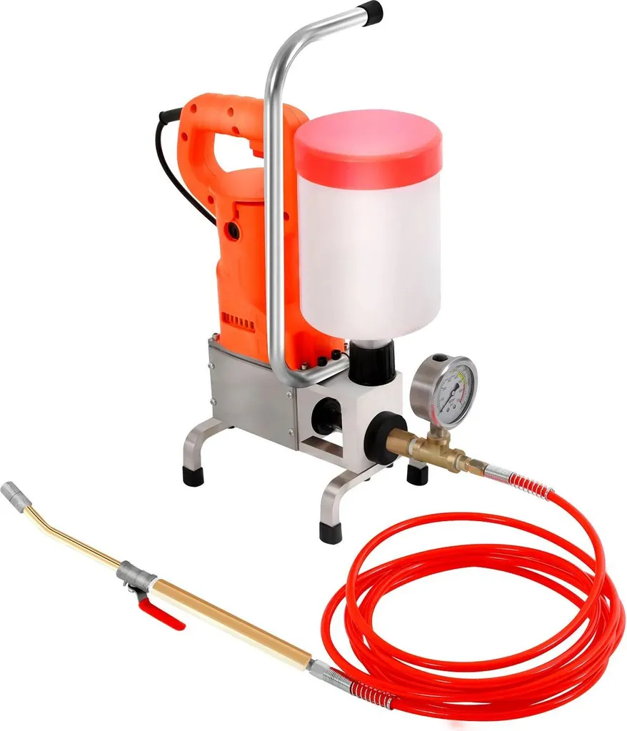 Machine injection 10000 PSI 720W rouge - Haute pression pour béton taille L