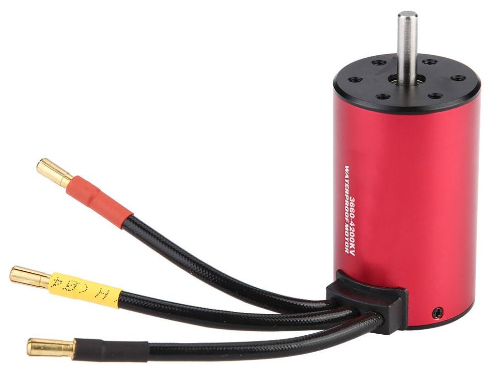 SURPASS 3660 Wasserdichter bürstenloser Motor für 1/10 1/8 RC Car (4200KV)
