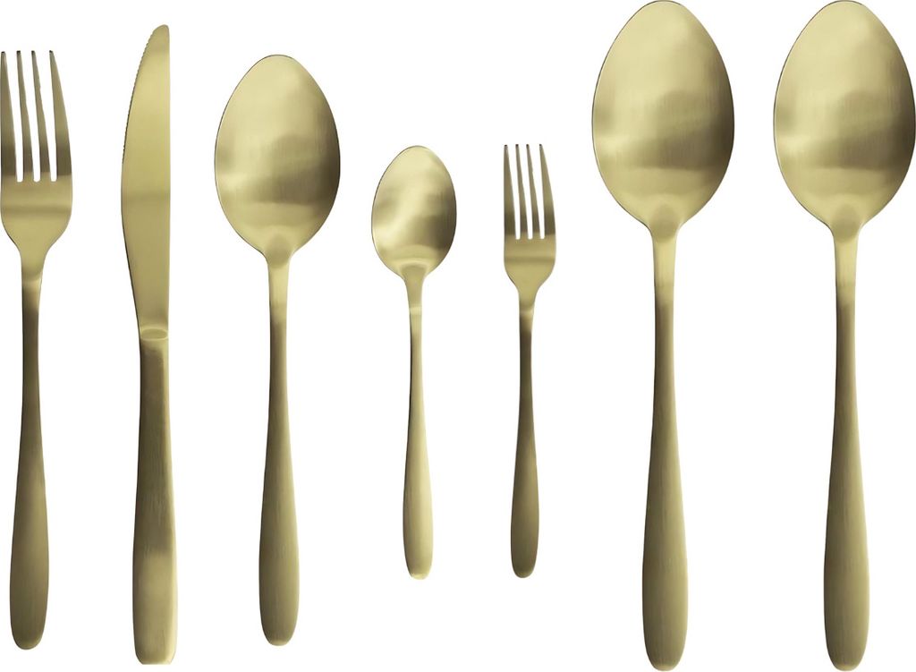 Studio Tavola Besteckset - Gold - 42 Teile / 8 Personen Obrázok produktu 1