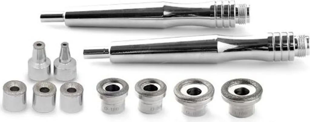 Têtes de microdermabrasion complètes - Kit de 9 embouts avec filtres