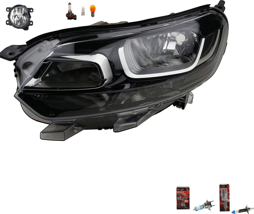 Johns, Scheinwerfer Li. Osram Night Breaker Laser passend für Citroen Jumpy Spacetourer 9808567780 00006208Q3 6208Q3 SU001A3436