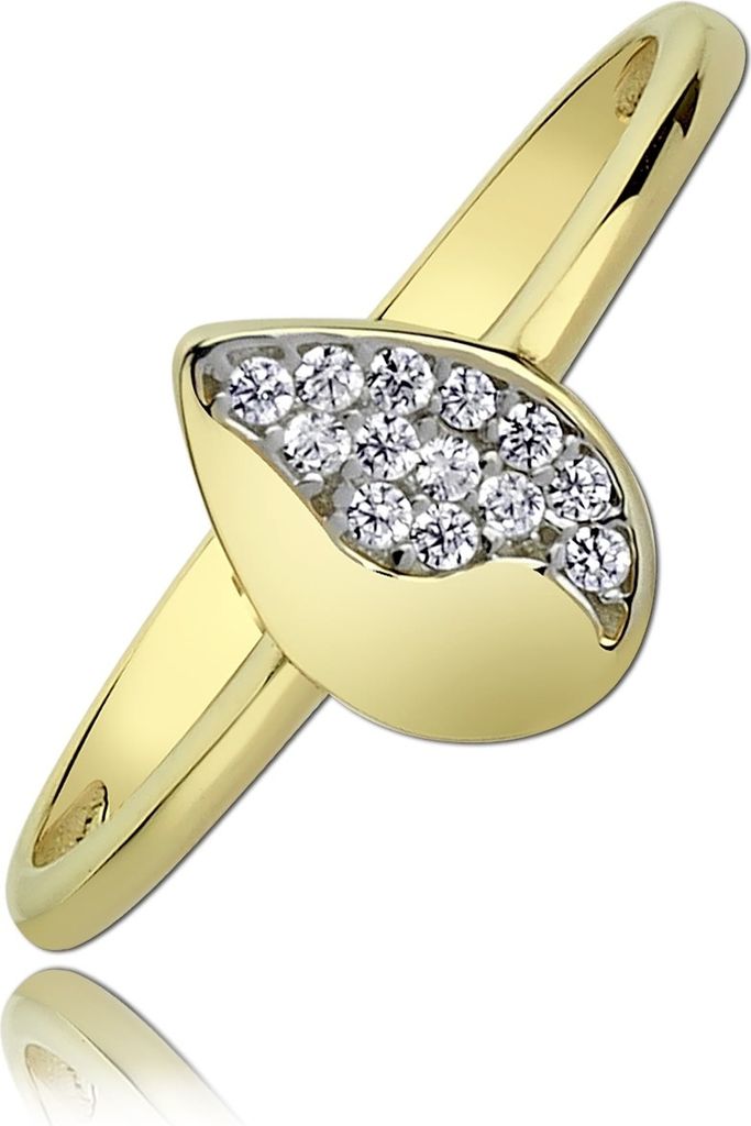 Balia Ring Damen Gold 333 54 17,2 weißgold Ringschmuck D2BGR014G54