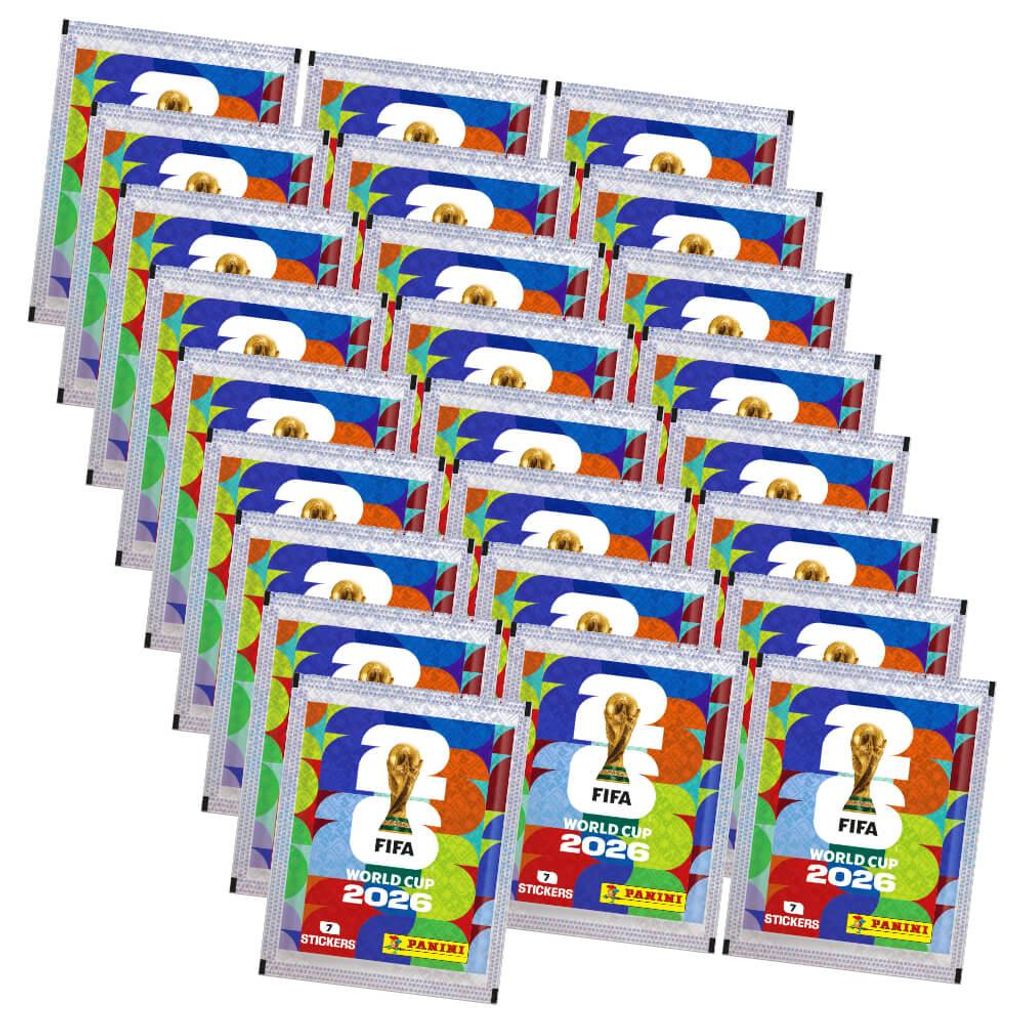 Fifa World Cup 2026 Sticker - WM Sammelsticker - 25 Tüten Produktbild 