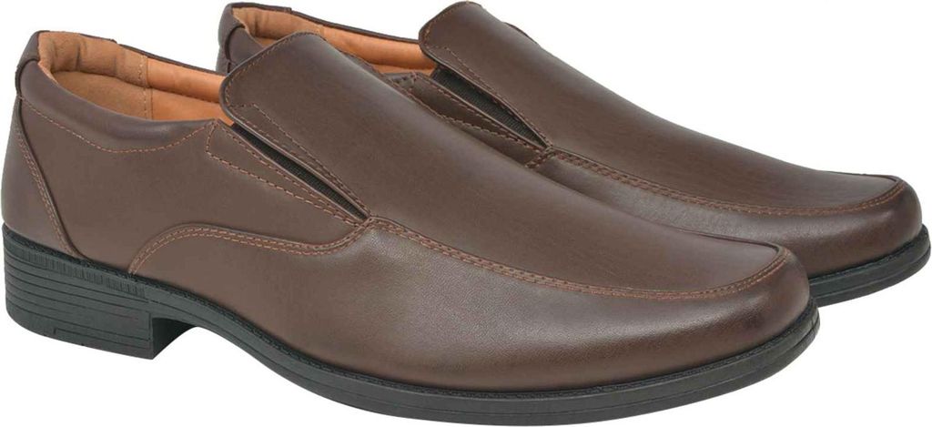 Schuhe Braun 41 Kunstleder