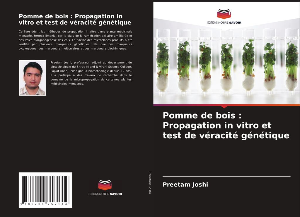 Pomme de bois : Propagation in vitro et test de véracité génétique
