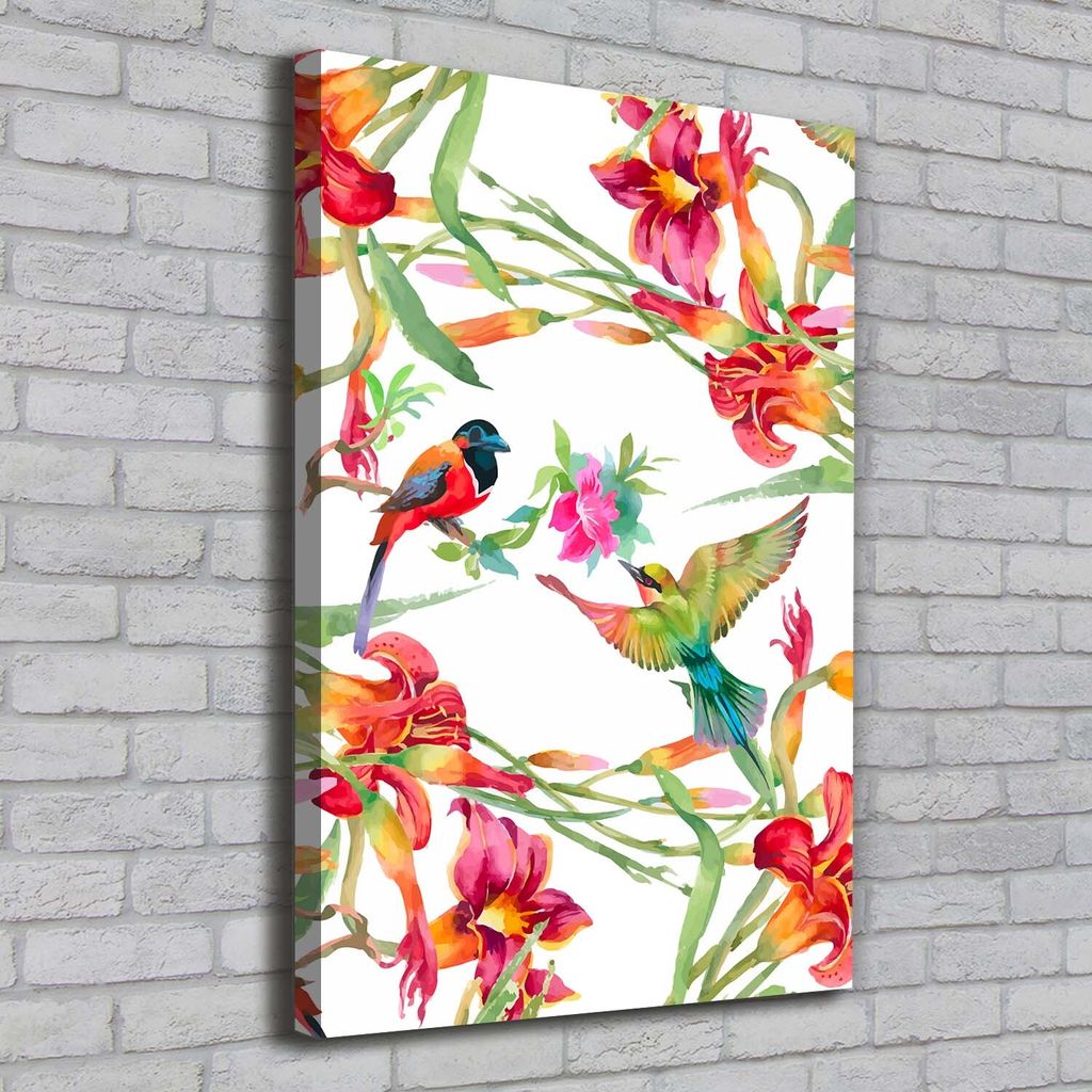 Tulup Leinwandbild - 70x100cm - Wandkunst - Drucke auf Leinwand - Leinwanddruck - Wohnzimmer Wanddekoration XXL - Wohnung Deko Kunstdrucke - Tier...
