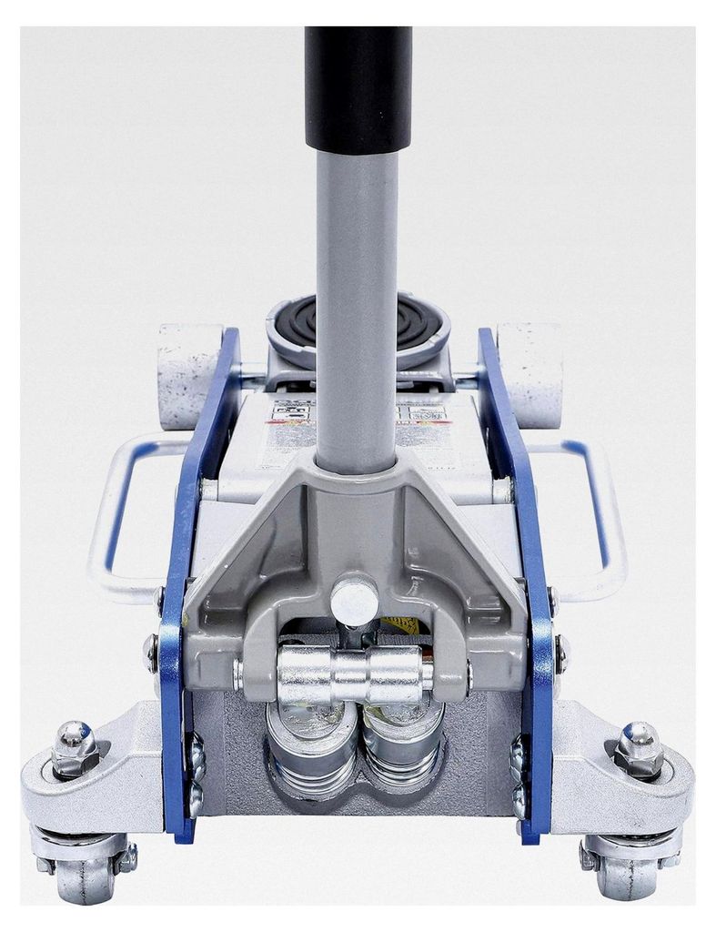 Rangier-Wagenheber | 2,5 t | hydraulisch | Hubhöhe 100-460 mm | Aluminium-Stahl-Konstruktion