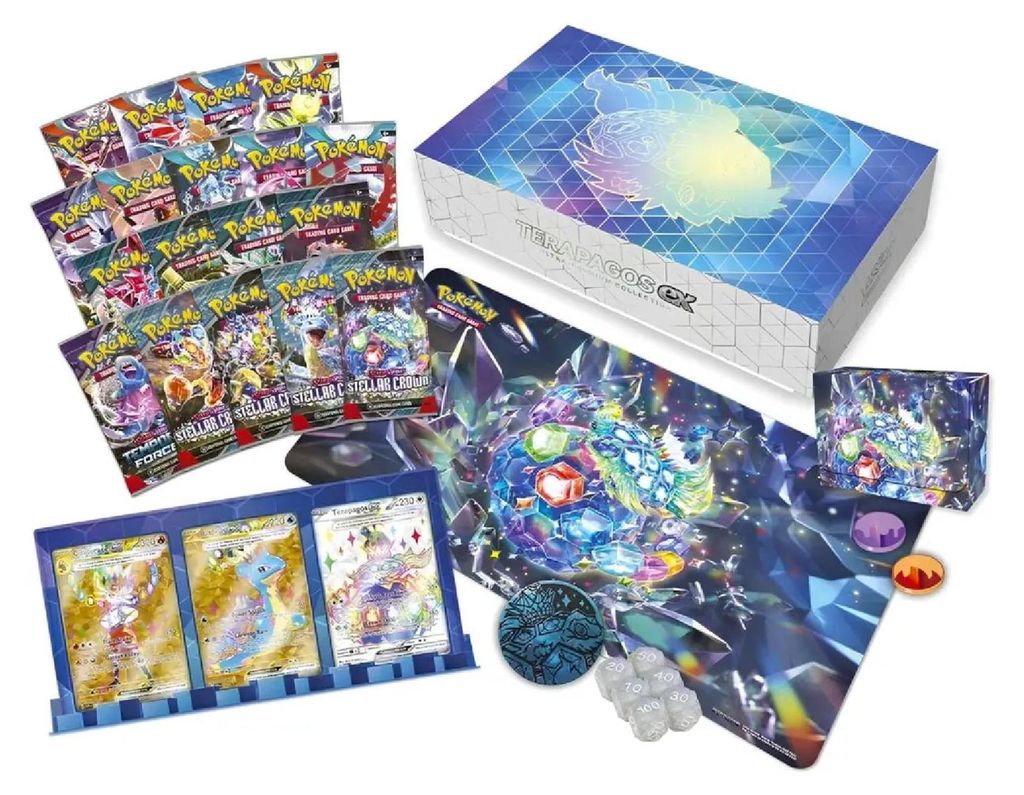 TCG Terapagos Ex Ultra Premium Collection 290-85866 8+ Produktbild 