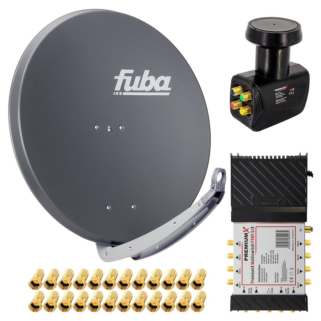 PremiumX Satelliten-Komplettanlage Fuba DAA 850 A Antenne Produktbild 