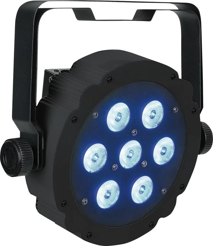 Éclairage de Scène LED Showtec Compact Par 7 Tri pour DJ et Soirées