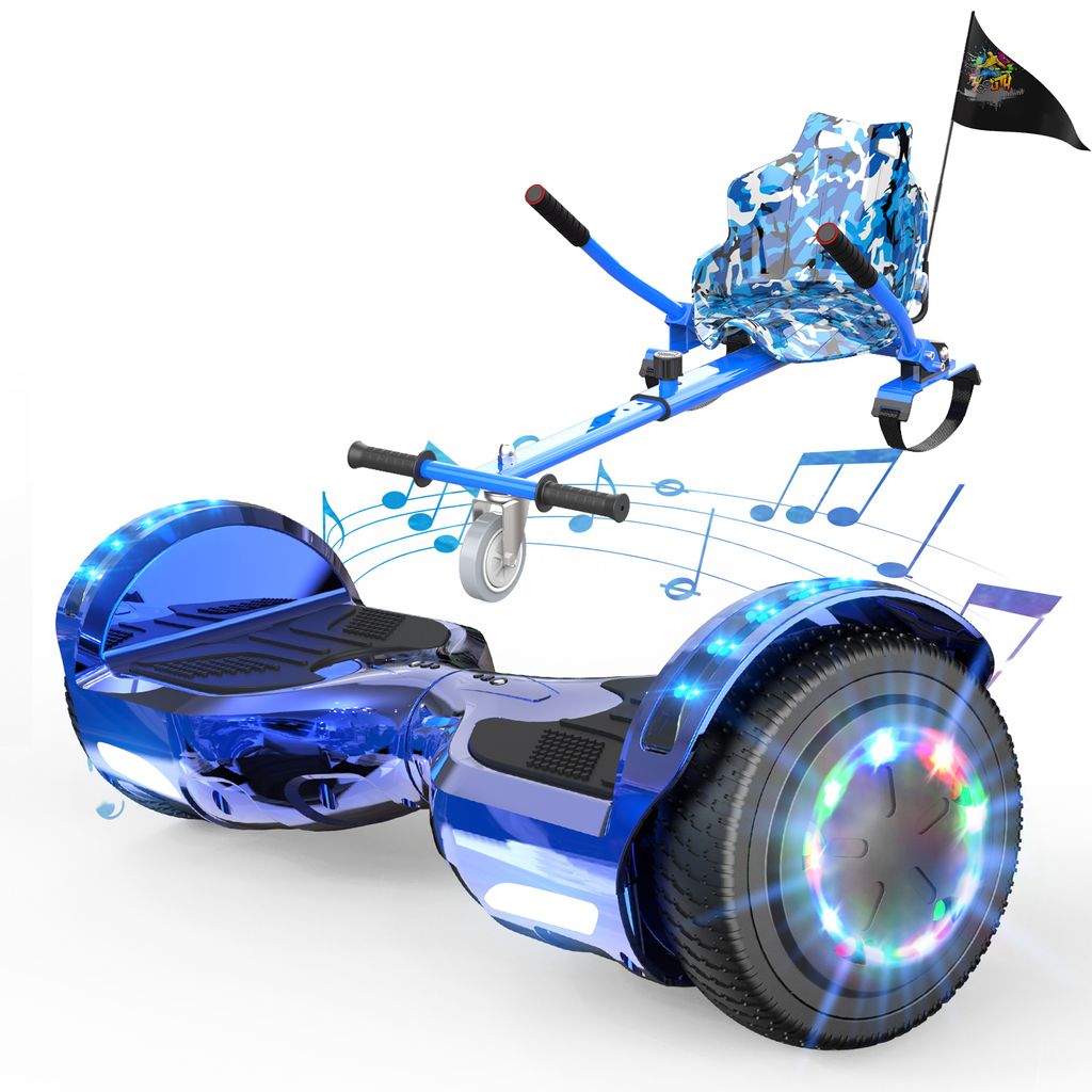 EVERCROSS TECH 6,5-Zoll-Hoverboard + Hoverkart | Mit Produktbild 