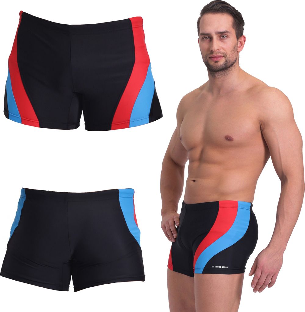 Boxer De Bain Homme - Maillot De Sport élastique Séchage Rapide - Résistant Au Chlore - Taille M à 4XL