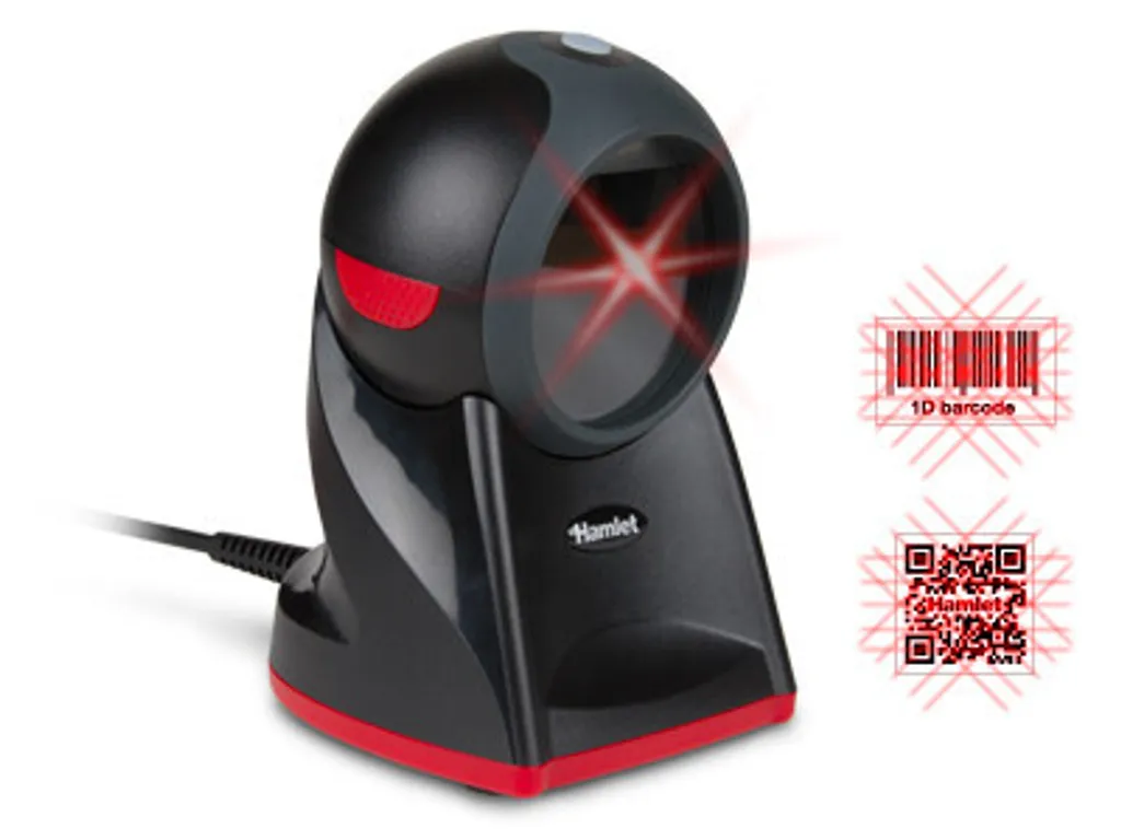 Lecteur code-barres fixe Hamlet HBCS-2D360 : fini les erreurs de scan