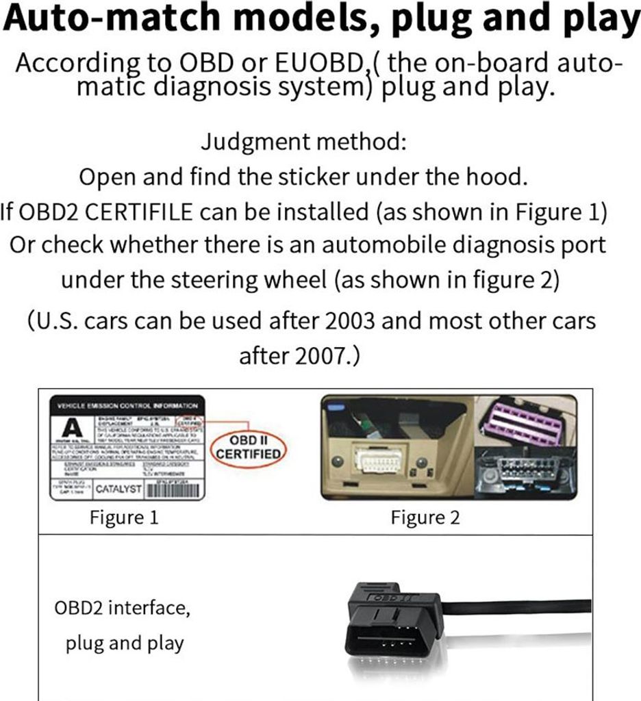 Universal M6S Auto Head-up-Display ODB II Tachometer Drehzahlmesser Geschwindigkeit/Wassertemperatur/Spannung LED-Up-Projektor Auto Lkw SUV RV 3,5